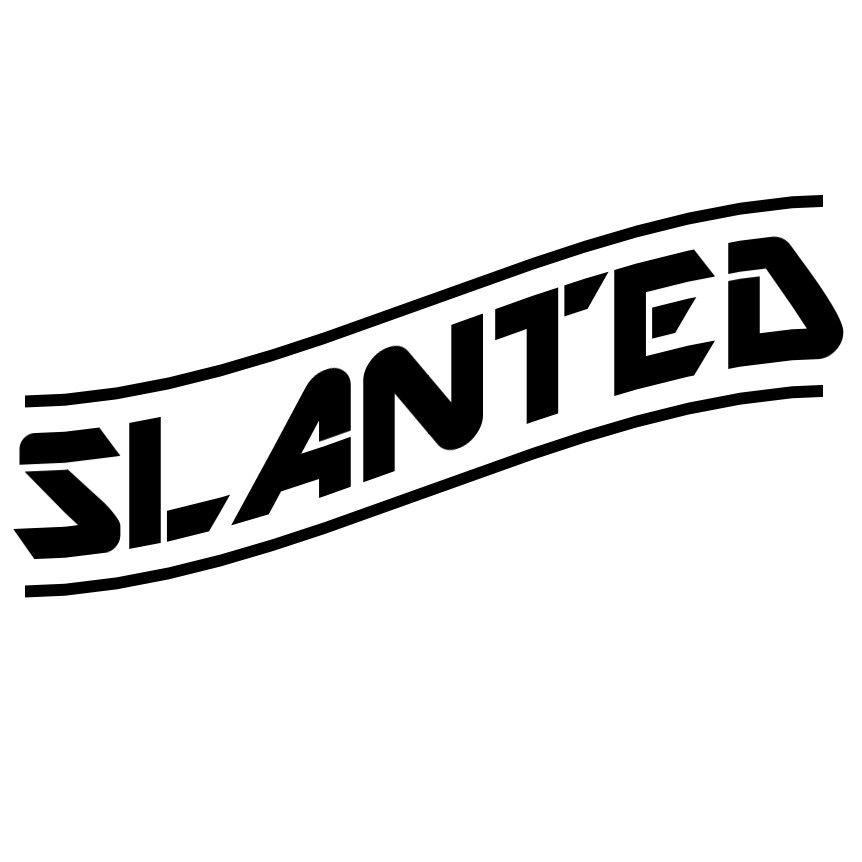 Slanted Oval Logo - Entry by AbigailBailey for SLANTED. That's the brand name. Need