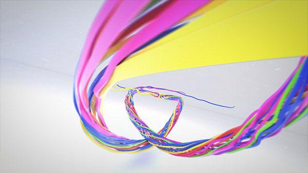 Colorful Ribbon Logo - Colorful Ribbon Logo Reveal