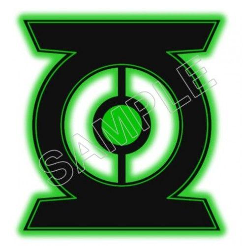 Green Lantern Logo - Green Lantern Logo T Shirt Iron on Transfer Decal #2