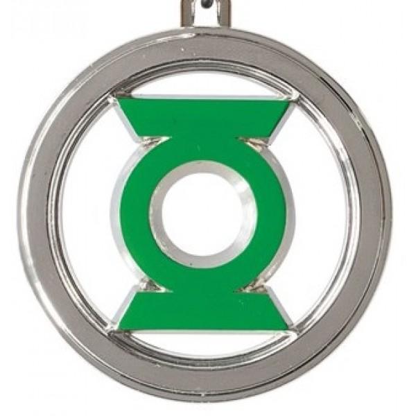 Green Lantern Logo - Green Lantern Logo Color Pewter Keyring