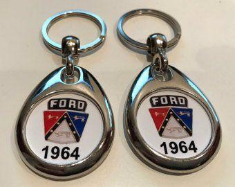 Ford Crest Logo - Ford crest keychain | Etsy