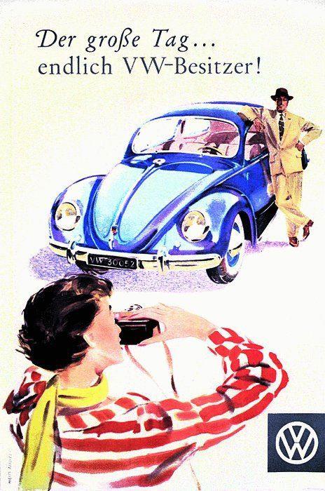 Vintage German VW Logo - Today in History: Last German VW Beetle produced in 1978 | Vintage ...