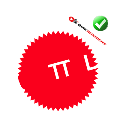 Red and White Round Logo - Red tt Logos