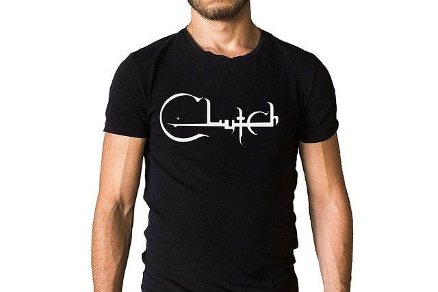 Clutch Band Logo - Clutch Band Logo T Shirt Stoner Rock, Psychedelic Rock, Blues Rock T