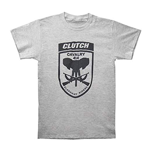 Clutch Band Logo - CLUTCH Band Elephant Riders Logo Gray T Shirt S M L XL XXL NEW