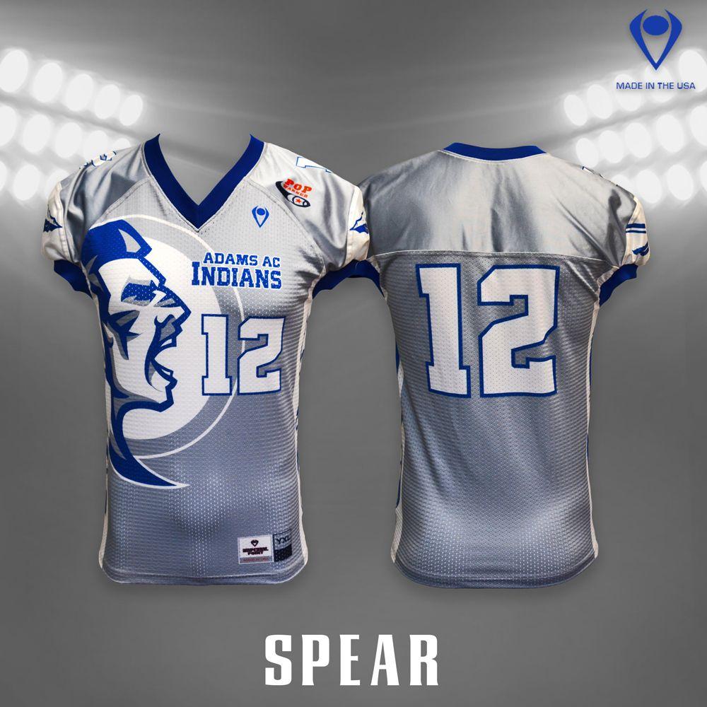 Indian Spear Football Logo - Spear Sublimated Football Jersey