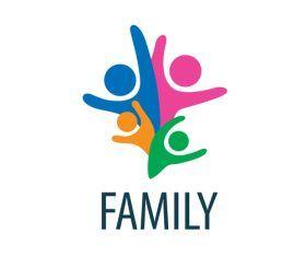 Family Logo - Creative family logos vector material 09 free download