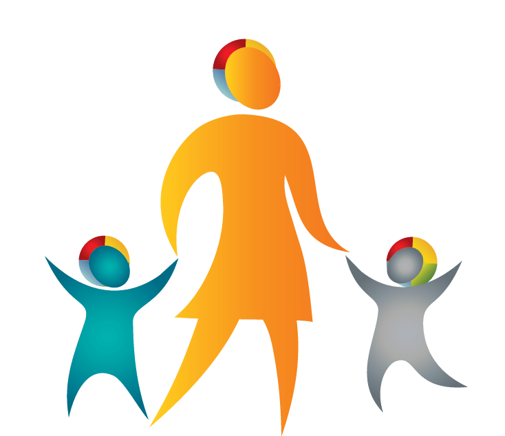 Family Logo - Design Free Logo: Kids family Logo Template