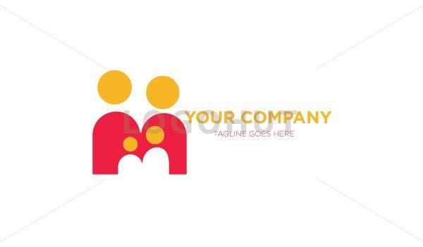 Family Logo - M Letter Family Logo