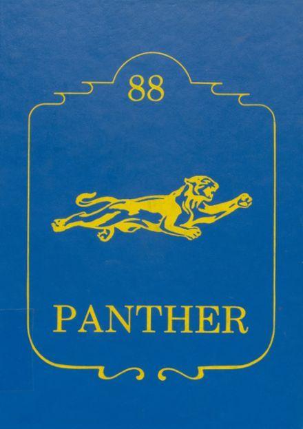 PANTHR Jal Logo - 1988 Jal High School Yearbook Online, Jal NM - Classmates