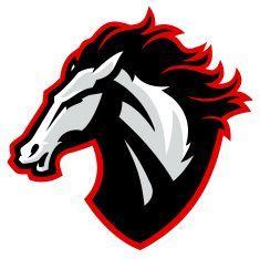 Mustang Mascot Logo - Best Mascot Design image. Mascot design, Sports logos
