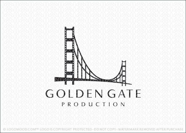 Movie Reel Logo - Golden Gate Movie Reel | Readymade Logos for Sale