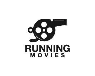 Movie Reel Logo - Running Movies Designed by SimplePixelSL | BrandCrowd