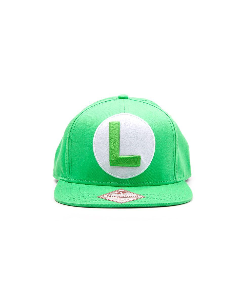 Luigi Logo - NINTENDO – GREEN SNAPBACK WITH LUIGI LOGO – Bad FX Games