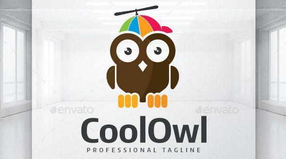 Cool Owl Logo - Cool Owl Logo | bufnite | Owl logo, Logo design, Logos