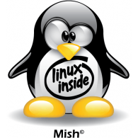 Linux Penguin Logo - Linux Inside. Brands of the World™. Download vector logos