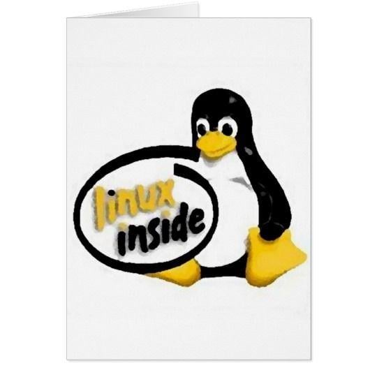 Linux Penguin Logo - LINUX INSIDE Tux the Linux Penguin Logo