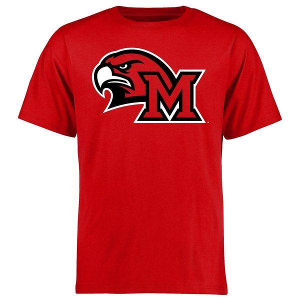 Miami University RedHawks Logo - Men's Red Miami University RedHawks Alternate Logo One T-Shirt ...