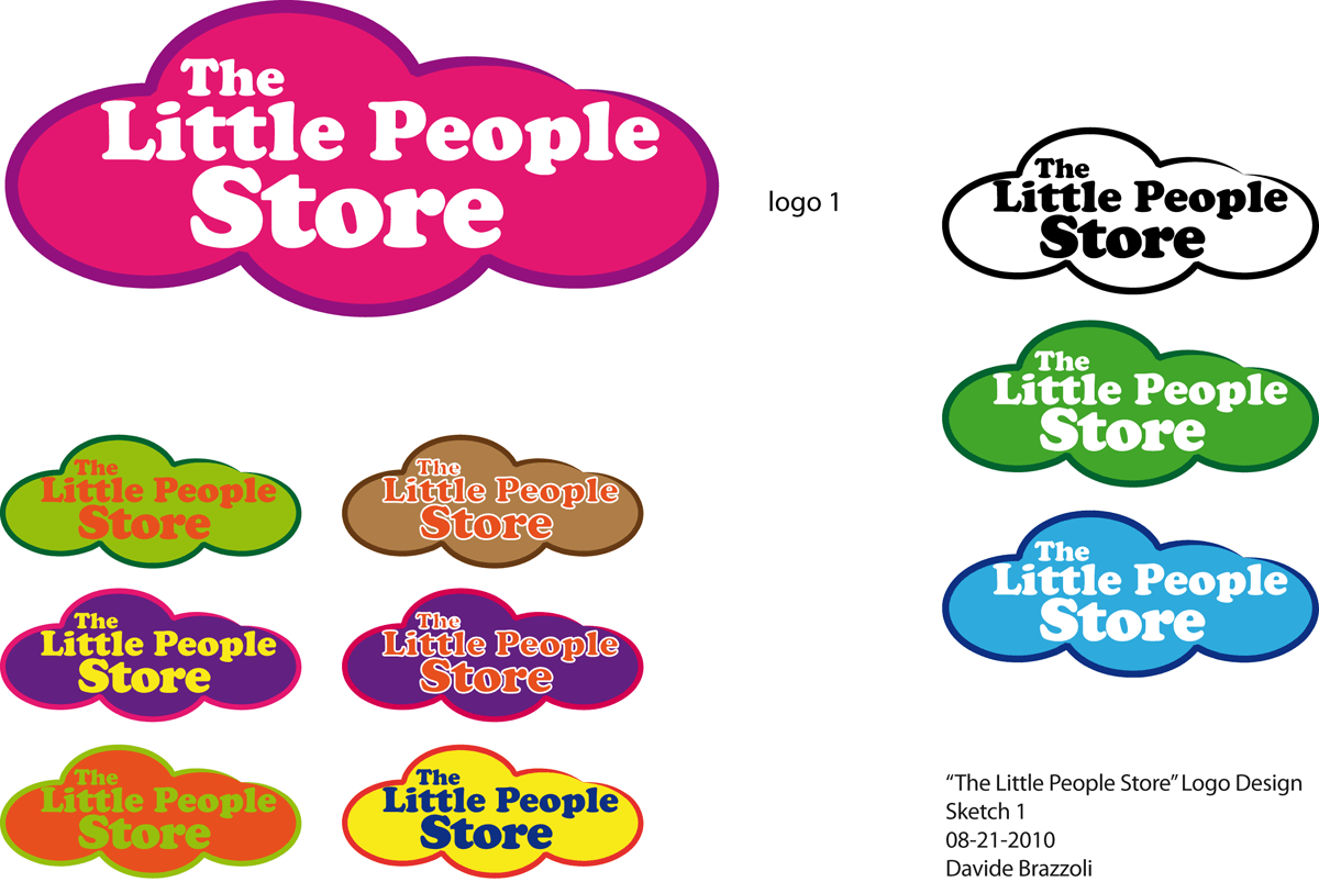 Little People Logo - Modern, Upmarket, It Company Logo Design for The Little People Store