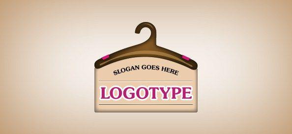 Apparel Hanger Logo - Free Logo Design Templates: 100 Choices For Your Company ...