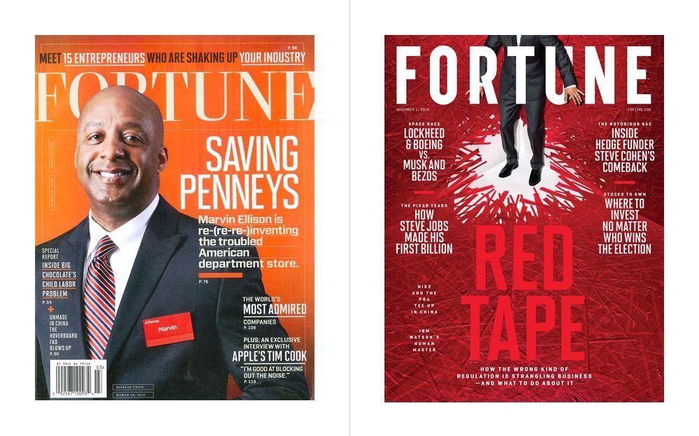 Fortune Magazine Logo - Brand New: New Logo and Cover for Fortune done In-house