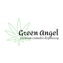 Green Angel Logo - High End Medicinal Pharmacy | Weed Dispensary | Green Angel
