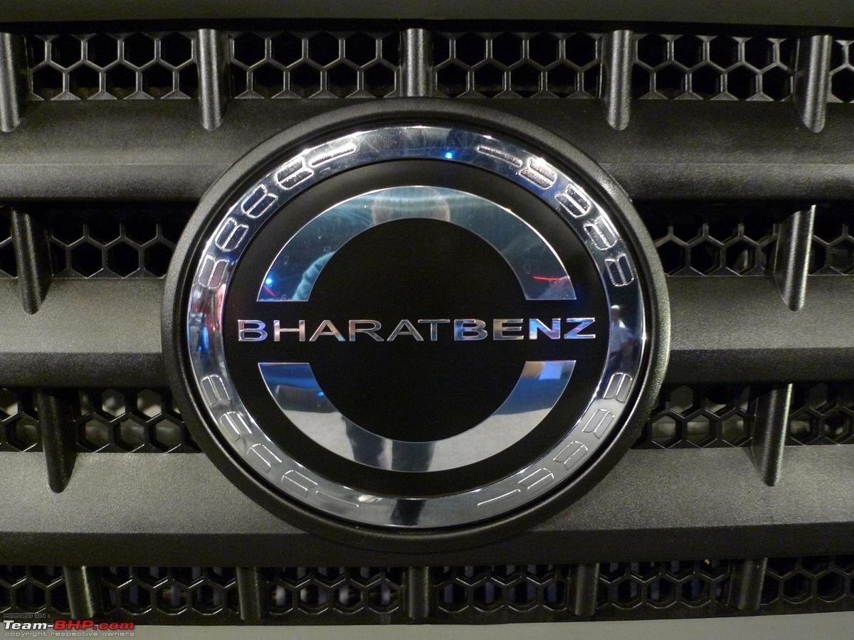 BharatBenz Logo - BharatBenz launches three Heavy-Duty Trucks in India - Team-BHP