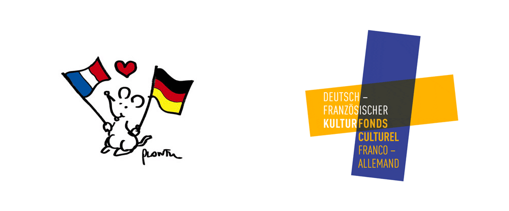 Deutsch Logo - Brand New: New Logo and Identity for Franco-German Cultural Fund by ...
