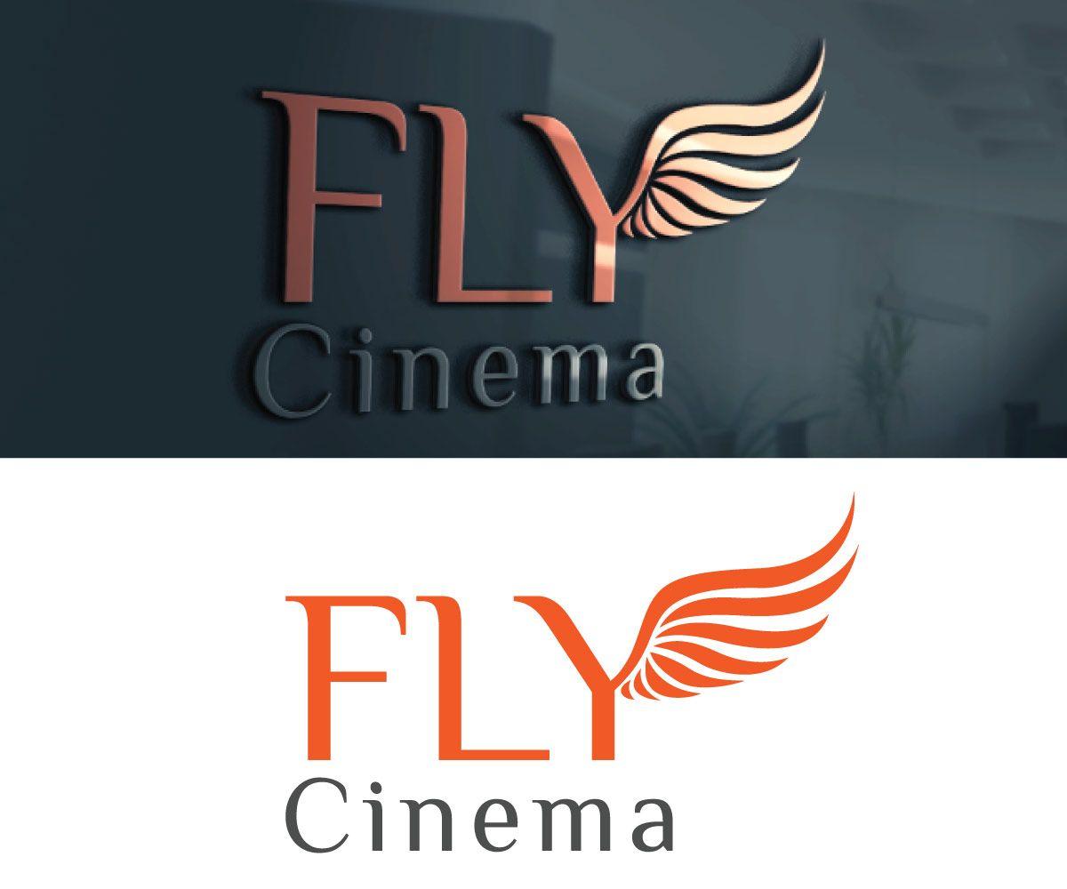 Red Fly Logo - Traditional, Masculine, Film Production Logo Design for Fly Cinema