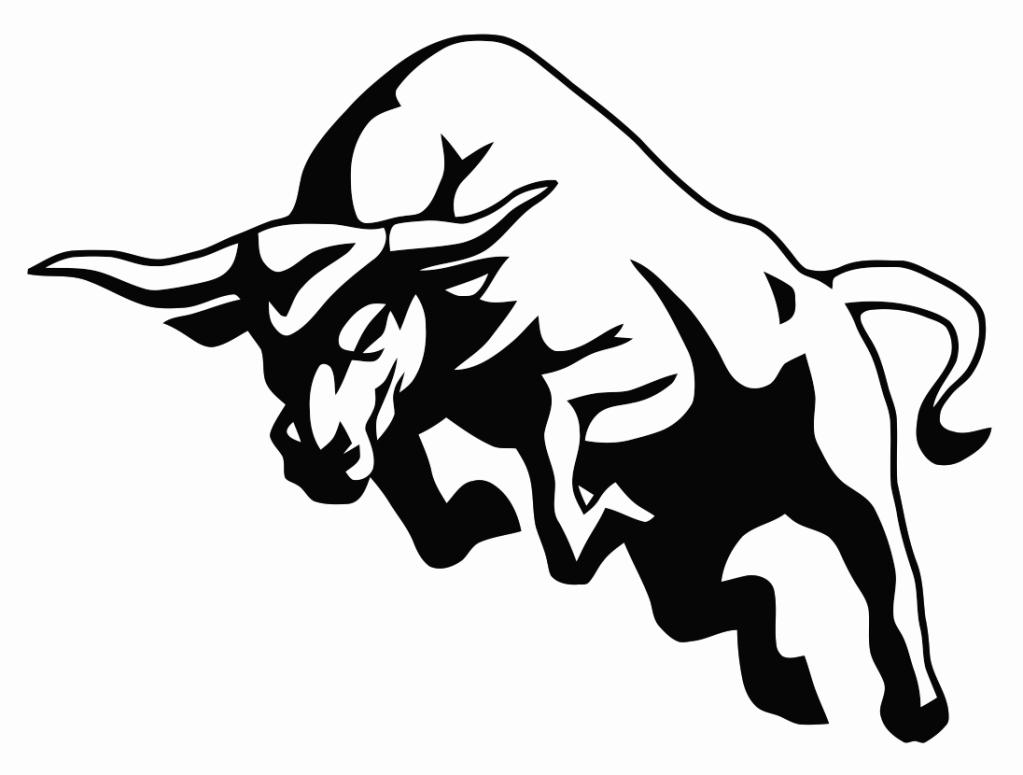 Charging Bull Logo - Free Charging Bull Drawing, Download Free Clip Art, Free Clip Art on ...