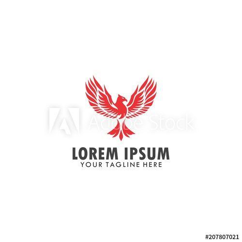 Red Fly Logo - red phoenix fly logo template - Buy this stock vector and explore ...