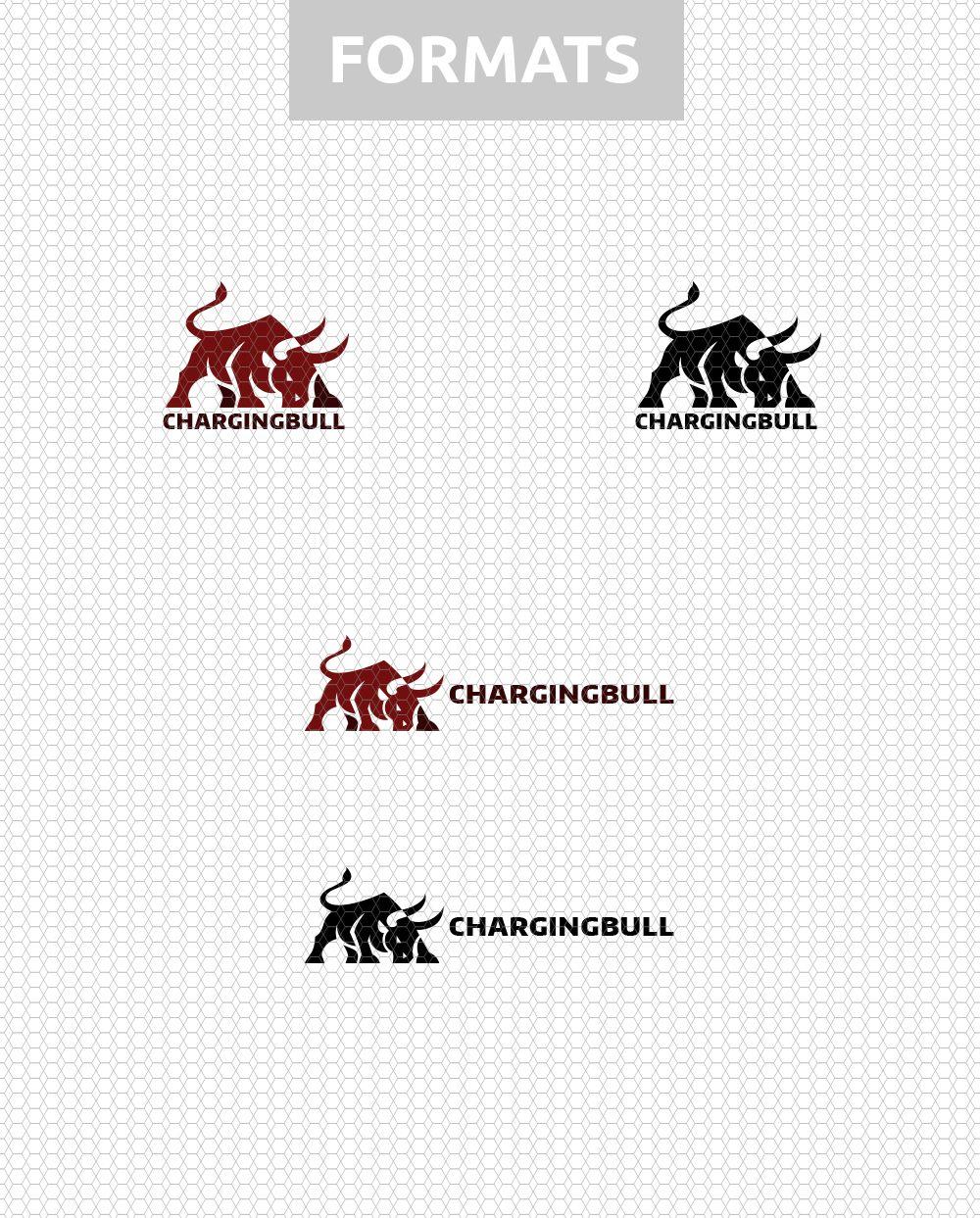 Charging Bull Logo - Charging Bull – Kreatank