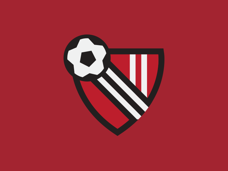 Red Soccer Logo - Slick Soccer Logos