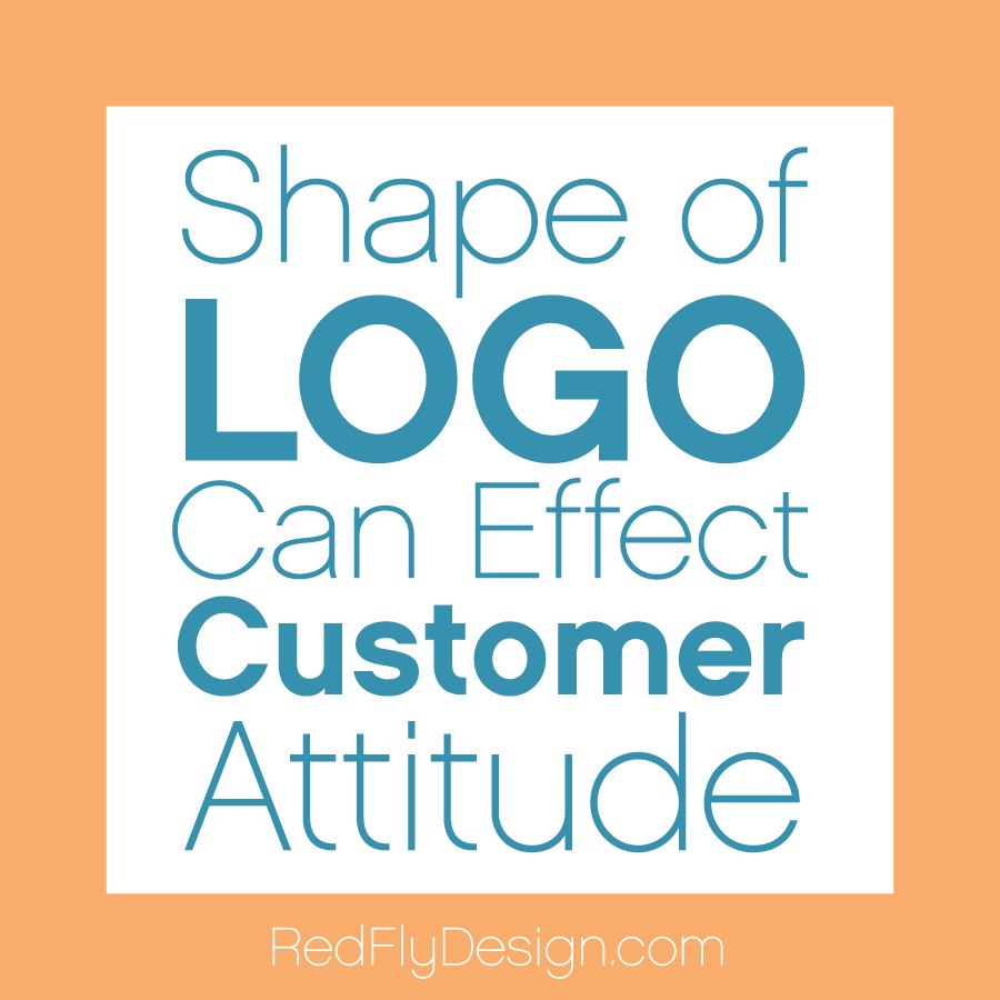 Red Fly Logo - The shape of your logo can effect customer attitudes & advertising