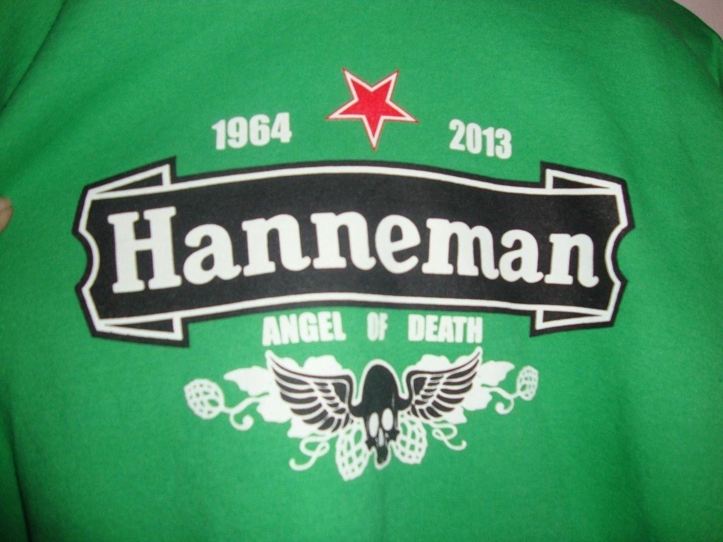 Green Angel Logo - HANNEMAN SLAYER JEFF Logo Heineken Hoodie 5XL LNC Green Angel of ...