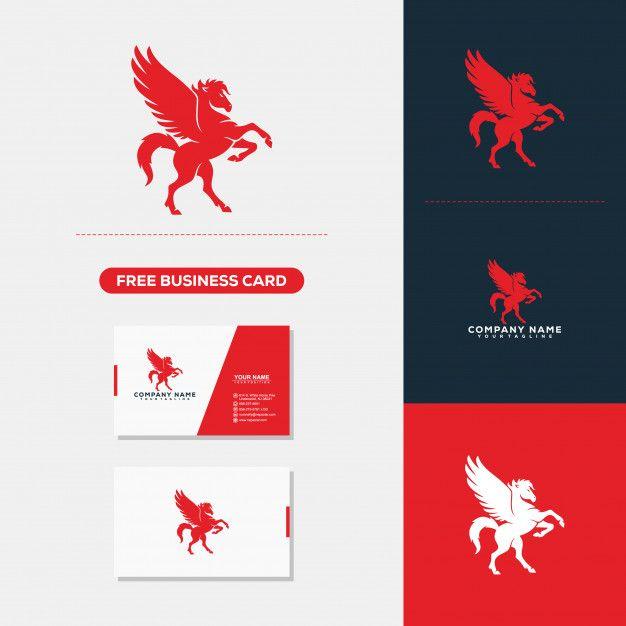 Red Fly Logo - Horse fly logo vector template Vector