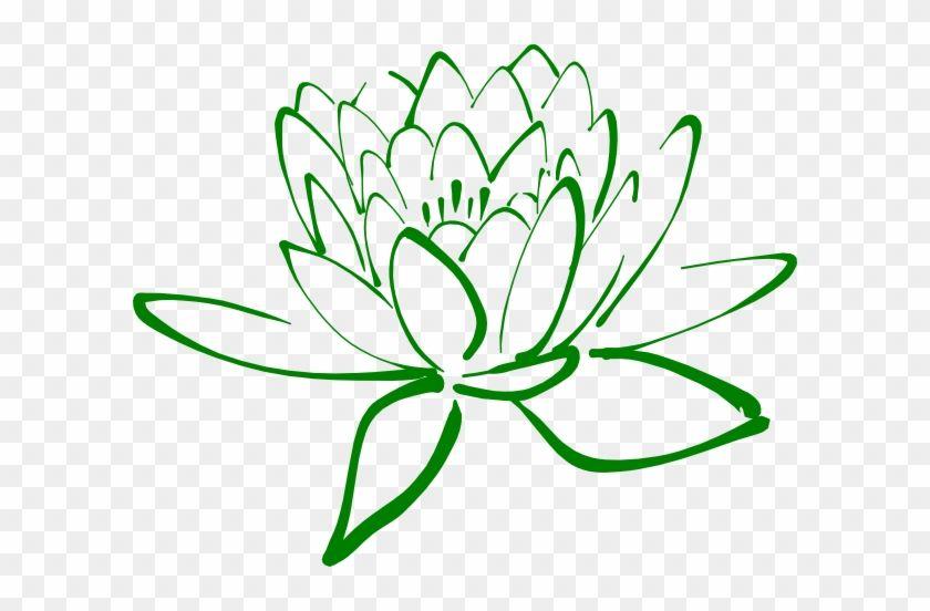 Green Flower Logo - Lotus Clipart Teratai - Green Lotus Flower Logo - Free Transparent ...