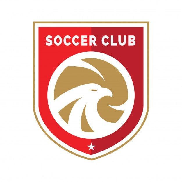 Red Soccer Logo - Soccer logo,football logo,sport team logo,vectortemplate Vector ...