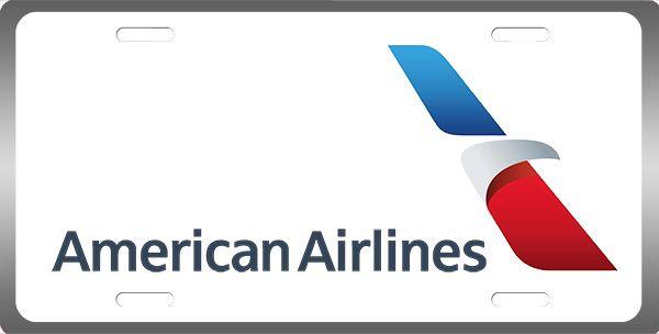 American Airlines New Logo - American Airlines New Logo License Plate, License Plate, License Tag ...