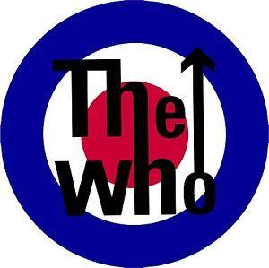 The Who Band Logo - Band Logos # 18 x 10 Tee Shirt Iron On Transfer The Who