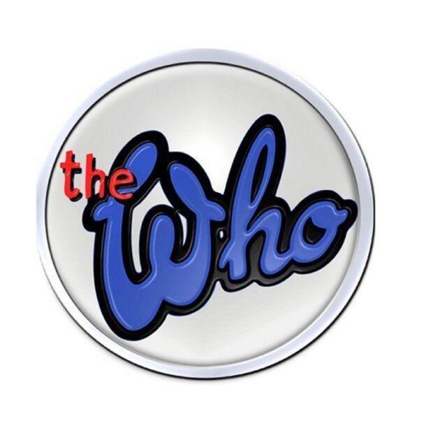 The Who Band Logo - The Who Band Logo 73 Official Collectable Metal Lapel Pin Badge One ...