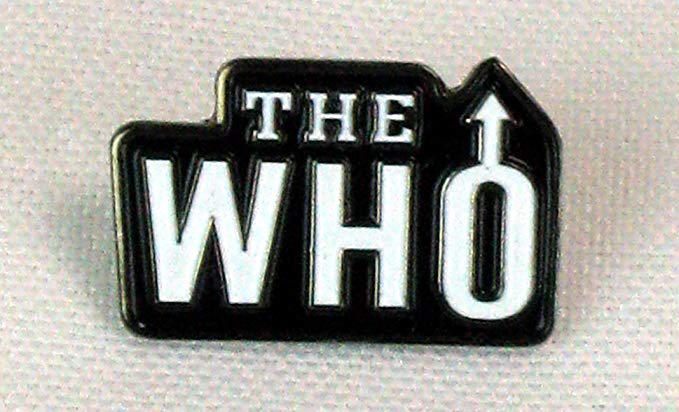 The Who Band Logo - The Who Band Logo Enamel Pin: Clothing