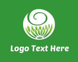 Green Flower Logo - Blossom Logo Maker