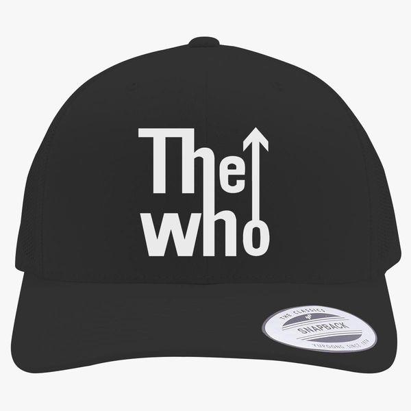 The Who Band Logo - The Who Band Logo Retro Trucker Hat