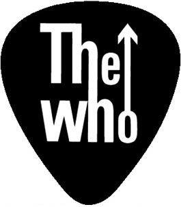 The Who Band Logo - Custom Signature Guitar Picks Drum Sticks Backstage Passes Rock