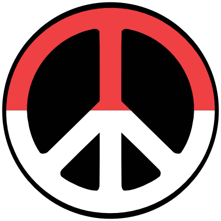 Red Peace Sign Logo - Peace Sign Transparent PNG Pictures - Free Icons and PNG Backgrounds