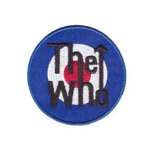 The Who Band Logo - The Who Rock Band logo badge Iron On Patch Sew On Transfer