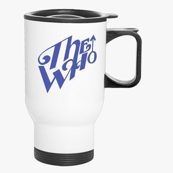 The Who Band Logo - The Who Band Logo Travel Mug