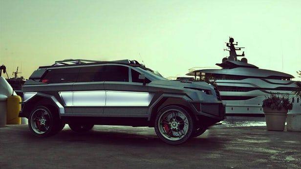 Prombron Car Logo - Dartz stuffs 1,500 horsepower into armored Black Shark