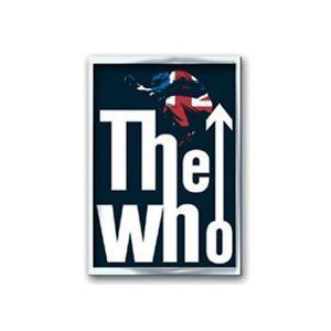 The Who Band Logo - The Who Leap Band Logo Metal Pin Badge Brooch Album Band Official